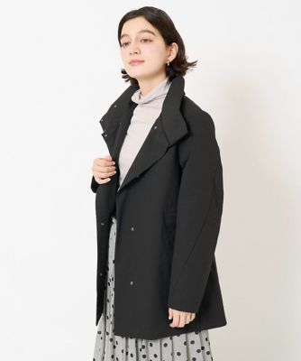 ストレッチタフタショートダウンジャケット | GEORGES RECH (Women