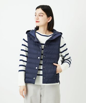 ＜GEORGES RECH (Women/小さいサイズ)＞タフタダウンベスト