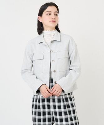 ＜GEORGES RECH (Women/小さいサイズ)＞スノーストレッチデニムジャケット