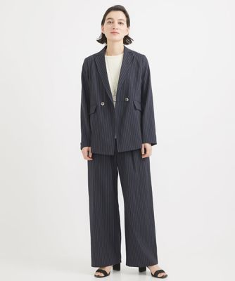 ［日本製／セットアップ対応］ダブルブレストリネンジャケット