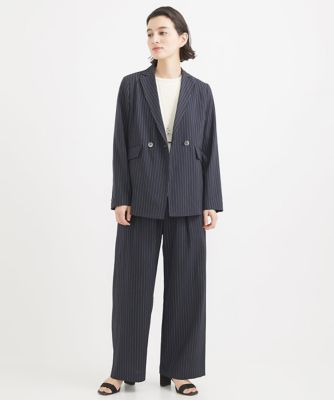 ［日本製／セットアップ対応］ダブルブレストリネンジャケット