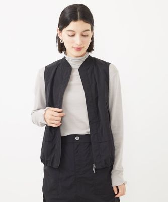 ［セットアップ対応］シャンブレージップアップベスト