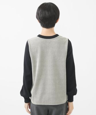 【GEORGES RECH】 ジャガードジャージープルオーバー新品 ジャガードジャージープルオーバー(カットソー・Tシャツ