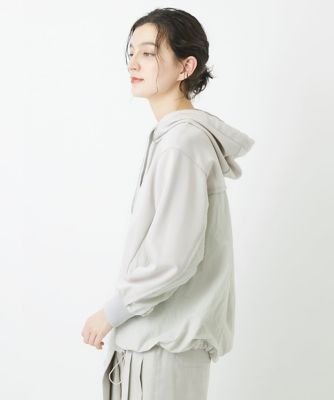 ダンボールタフタコンビパーカー | GEORGES RECH (Women/小さいサイズ