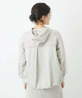 ダンボールタフタコンビパーカー | GEORGES RECH (Women/小さいサイズ