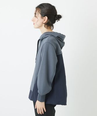 ダンボールタフタコンビパーカー | GEORGES RECH (Women/小さいサイズ