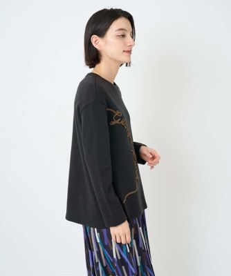 ロゴポンチジャージープルオーバー | GEORGES RECH (Women/小さい