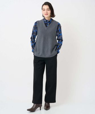 日本製］起毛ジャカードハイネックプルオーバー | GEORGES RECH (Women