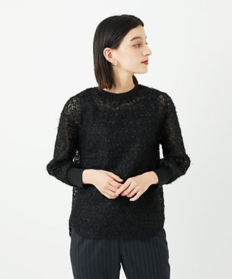 ＜GEORGES RECH (Women/小さいサイズ)＞フェザーチュールプルオーバー