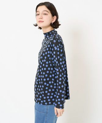 日本製］ダブルフェイスボトルネックフレアカットソー | GEORGES RECH