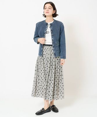 スムースロゴ刺繍ロングスリーブカットソー