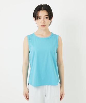 チュールシルケットタンクトップ