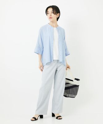 チュールシルケットタンクトップ