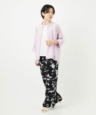 チュールシルケットタンクトップ