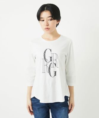 ★特別セール価格★ビーズ刺繍が素敵！Ralph Lauren コットンT 115030.jpg