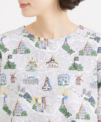 ＰＡＲＩＳ　ＭＡＰシルケット天竺カットソー