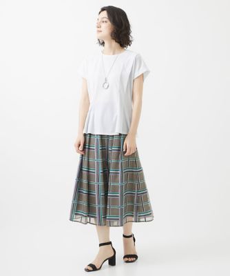 セットアップ対応］ウエストシェイプジャージプルオーバー | GEORGES