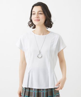 セットアップ対応］ウエストシェイプジャージプルオーバー | GEORGES