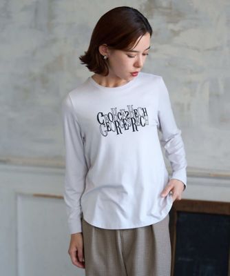 ベアテン刺繍ロゴカットソー | GEORGES RECH (Women/小さいサイズ