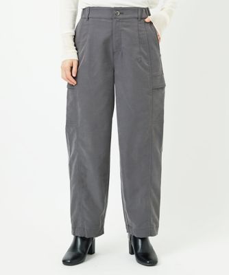 GEORGES RECH (Women/小さいサイズ)/ジョルジュレッシュ フィブリルカーゴパンツ 93ダークグレー パンツ・ズボン【三越伊勢丹/公式】
