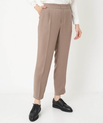 ［日本製］センタープレステーパードパンツ