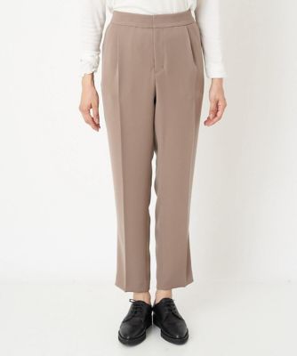 ［日本製］センタープレステーパードパンツ