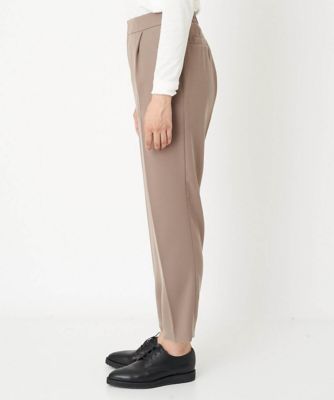 ［日本製］センタープレステーパードパンツ