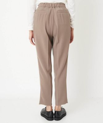 ［日本製］センタープレステーパードパンツ
