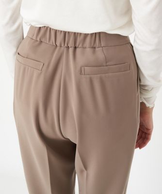 ［日本製］センタープレステーパードパンツ