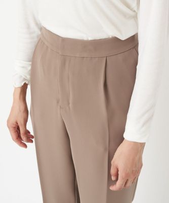 ［日本製］センタープレステーパードパンツ