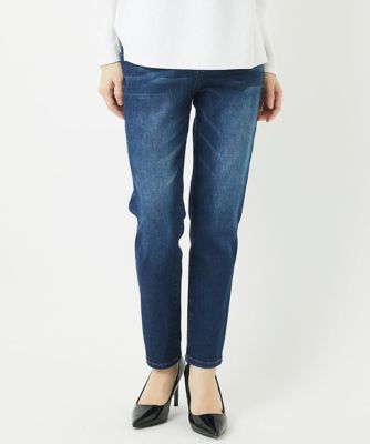 ＜GEORGES RECH (Women/小さいサイズ)＞ストレッチスリム１０ｏｚデニムパンツ