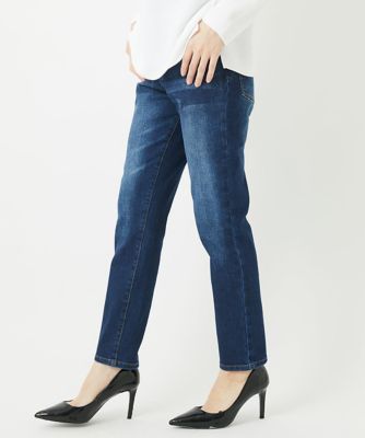 ストレッチスリム10ozデニムパンツ | GEORGES RECH (Women/小さい