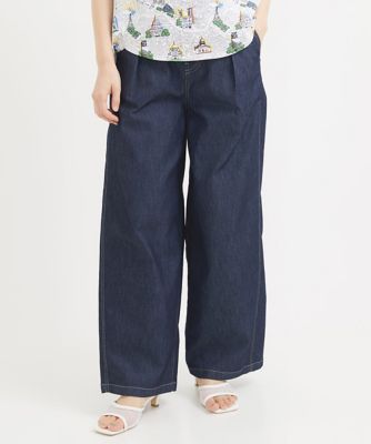 ［セットアップ対応］ハイウエスト６ｏｚデニムパンツ