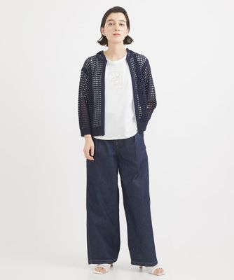 ［セットアップ対応］ハイウエスト６ｏｚデニムパンツ