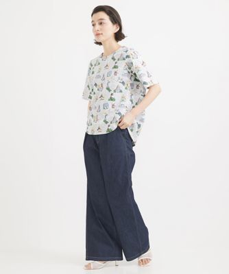［セットアップ対応］ハイウエスト６ｏｚデニムパンツ