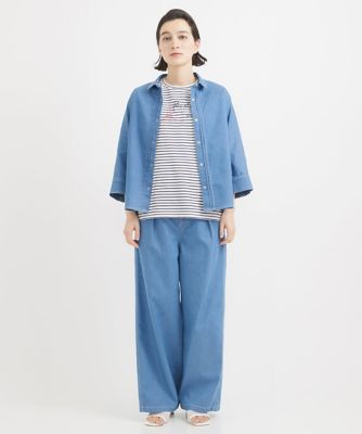 ［セットアップ対応］ハイウエスト６ｏｚデニムパンツ