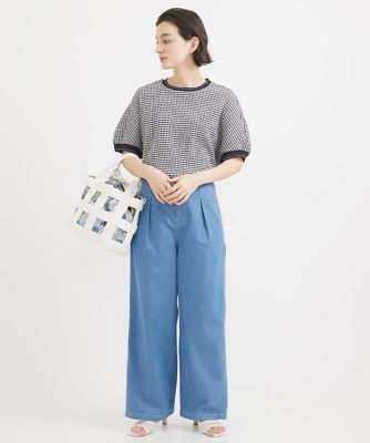 ［セットアップ対応］ハイウエスト６ｏｚデニムパンツ