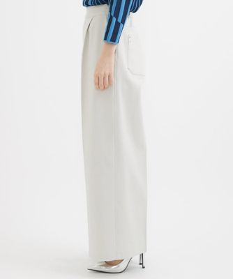 アシンメトリーワイドパンツ