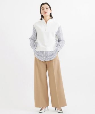 アシンメトリーワイドパンツ