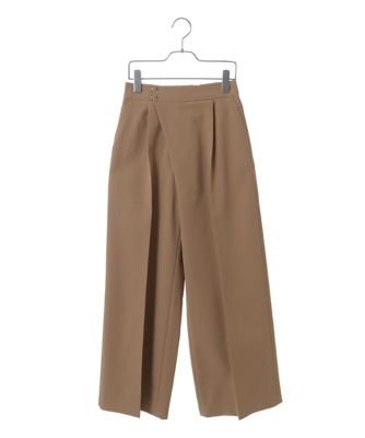 アシンメトリーワイドパンツ