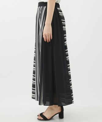 ［セットアップ対応］ランダムストライプサイドプリーツパンツ