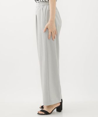 ツイルタックワイドストレートパンツ