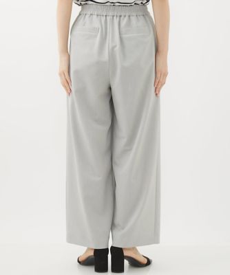 ツイルタックワイドストレートパンツ