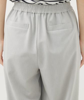 ツイルタックワイドストレートパンツ
