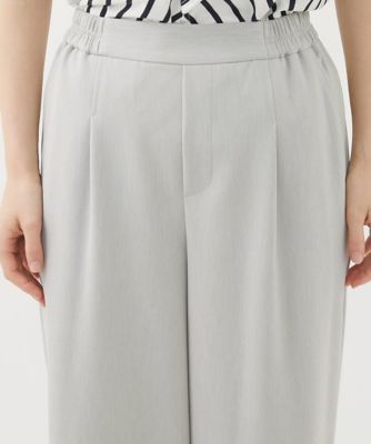 ツイルタックワイドストレートパンツ