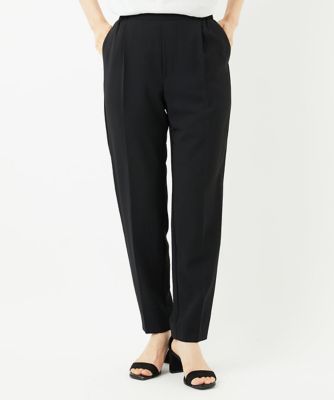 ＜GEORGES RECH (Women/小さいサイズ)＞［接触冷感／吸水速乾］ジョーゼットテーパードパンツ