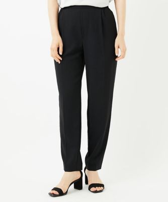 ジョルジュ・レッシュ（ES RECH）/[接触冷感/吸水速乾]ジョーゼットテーパードパンツ 接触冷感／吸水速乾］ジョーゼットテーパードパンツ | GEORGES RECH