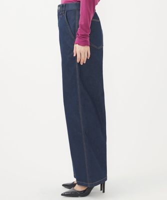 セットアップ対応］ワイドデニムパンツ | GEORGES RECH (Women