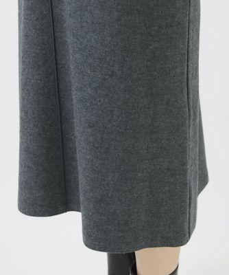 ウールスムースジャージーボリュームスリーブワンピース | GEORGES