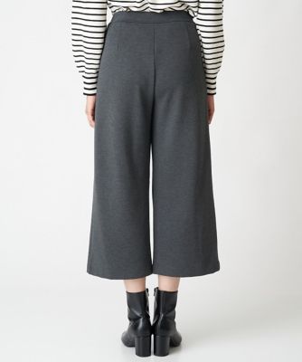 ［定番人気／日本製］デュアルウォームガウチョパンツ